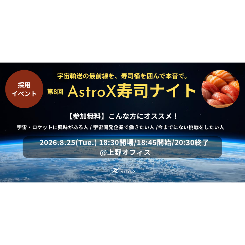 【オープンオフィス】第8回寿司ナイト 参加抽選申込フォーム