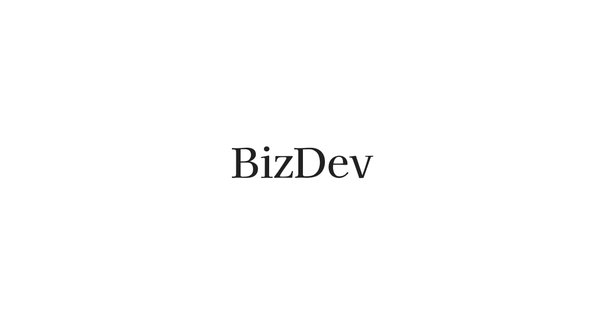 BIzDev / 法人営業