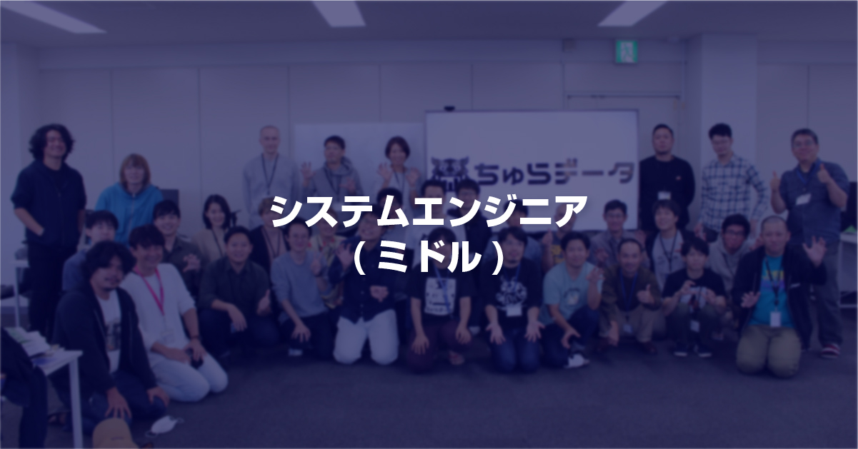 ■システムエンジニア（ミドル）