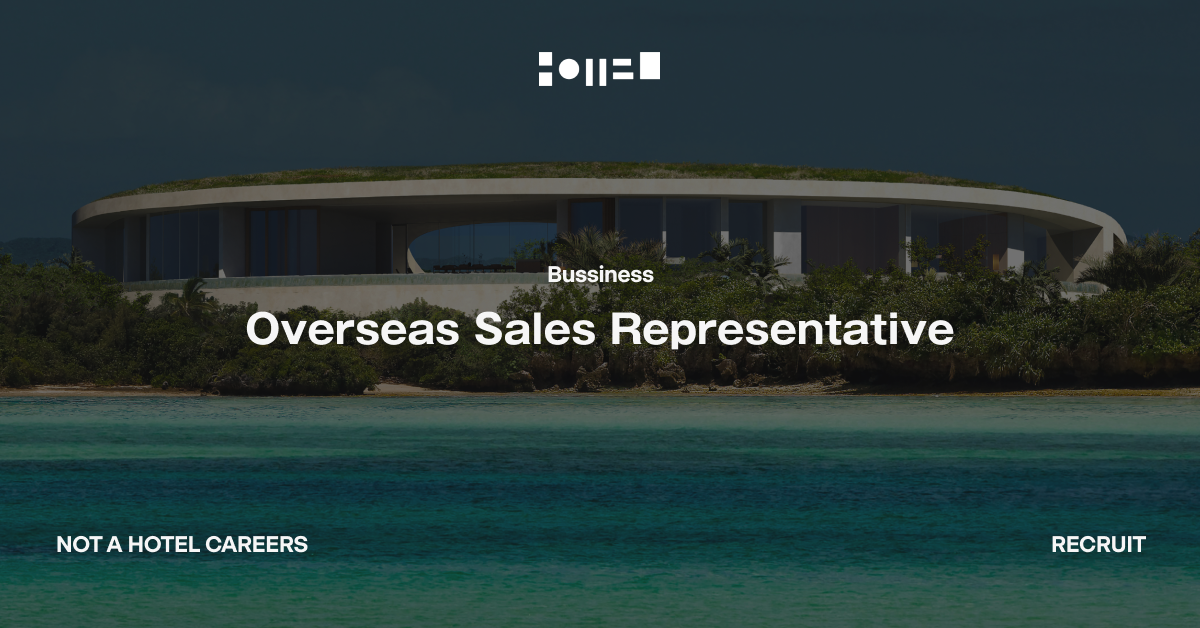 Overseas Sales Representative